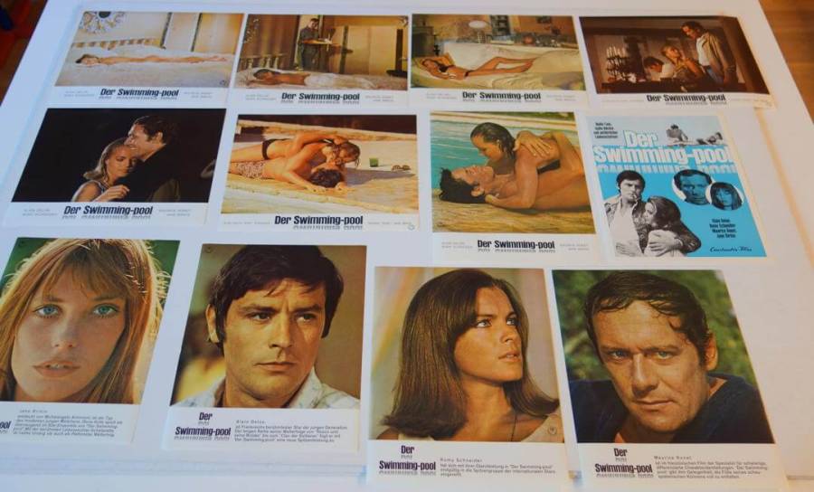 La Piscine - The Swimming Pool original release german lobby still set